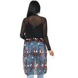 In My Roses Mesh Cardigan