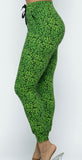 Eva-Green Floral Pants